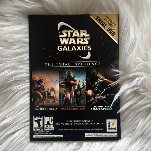 Star War Galaxies The Total Experience Trial DVD Collectable - Picture 1 of 2